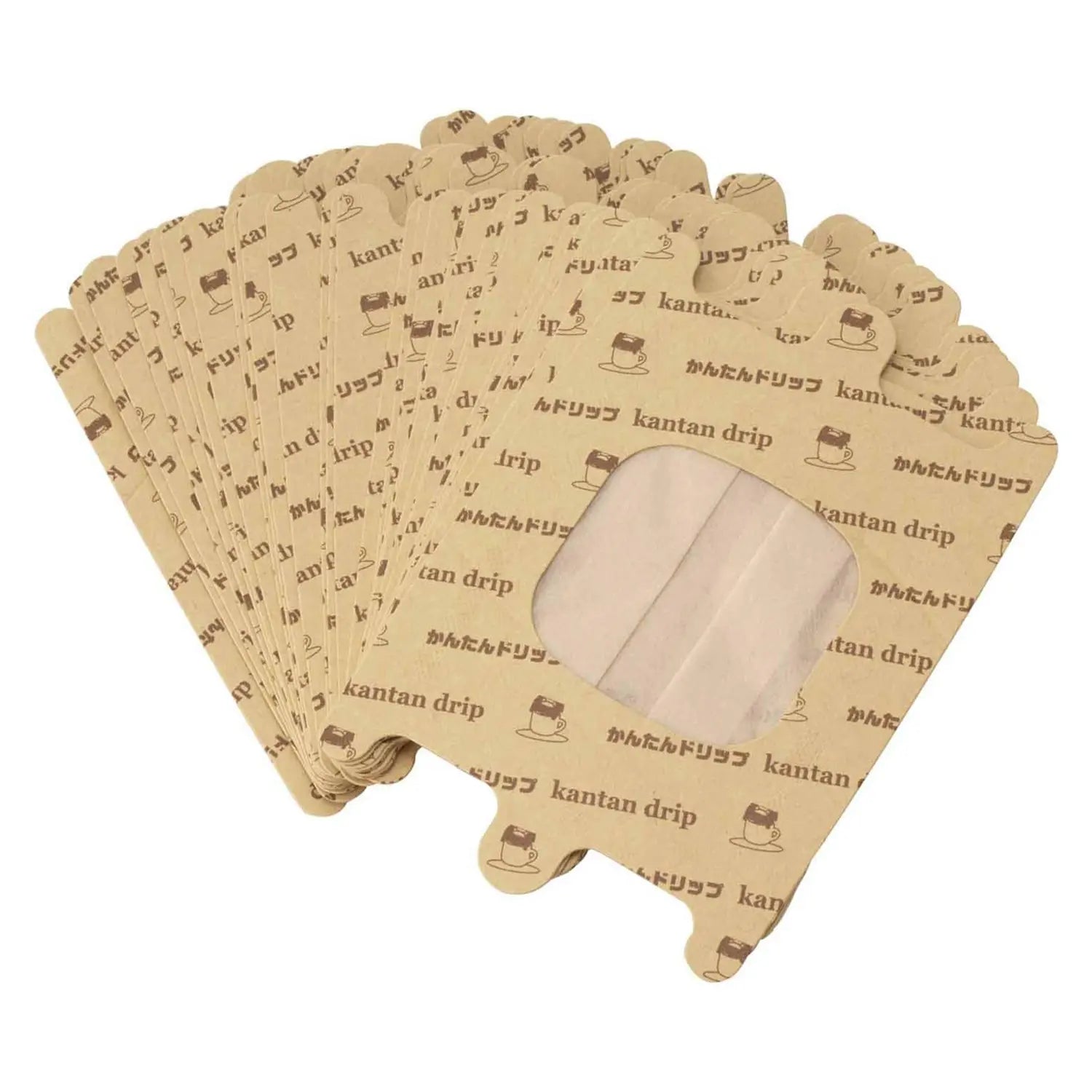 Premium Kalita Wood Pulp Coffee Filter Papers - 30 Count, Compatible with 1-Cup Coffee Drippers | Perfect for Pour Over, Drip Brewing & Single Serve Coffee at Home or Office