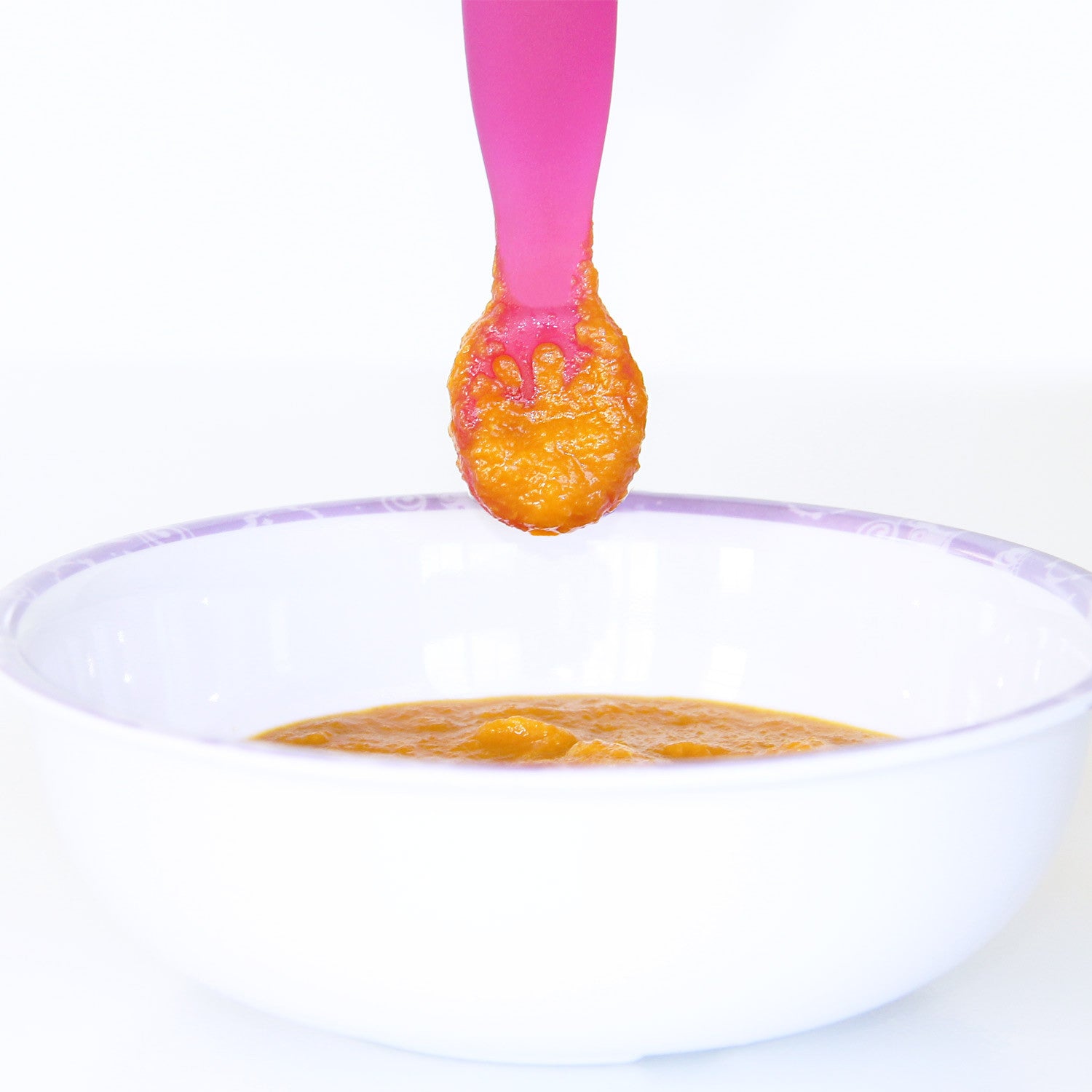 ChooMee FlexiDip Starter Spoons - Soft-Tip Baby & Toddler Self-Feeding Utensils for Purees & Solids - Perfect for First Foods, Weaning & Mess-Free Learning