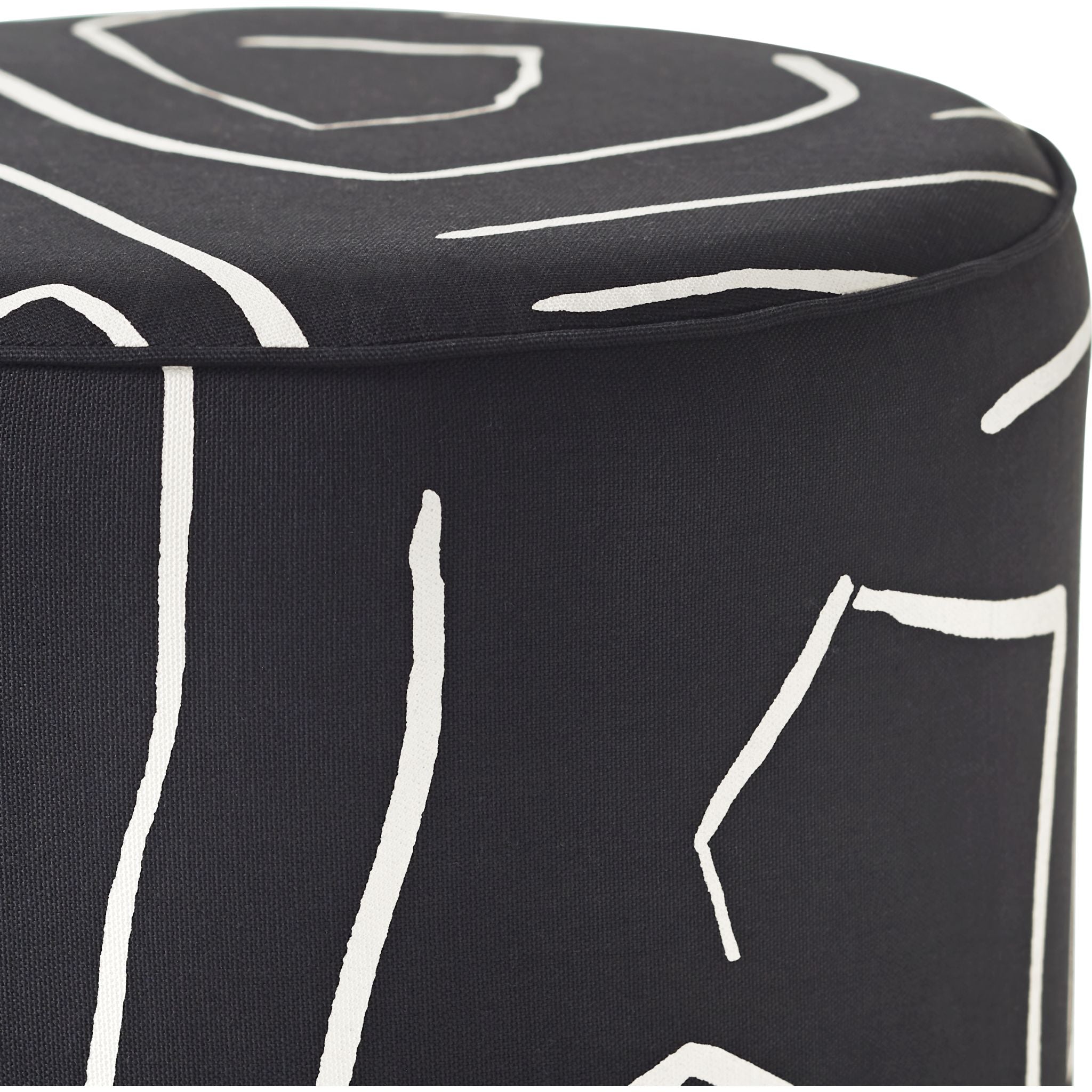 Artak Stool - Modern Black Bar Stool for Kitchen, Dining Room & Home Decor - Adjustable Height & Comfortable Seat