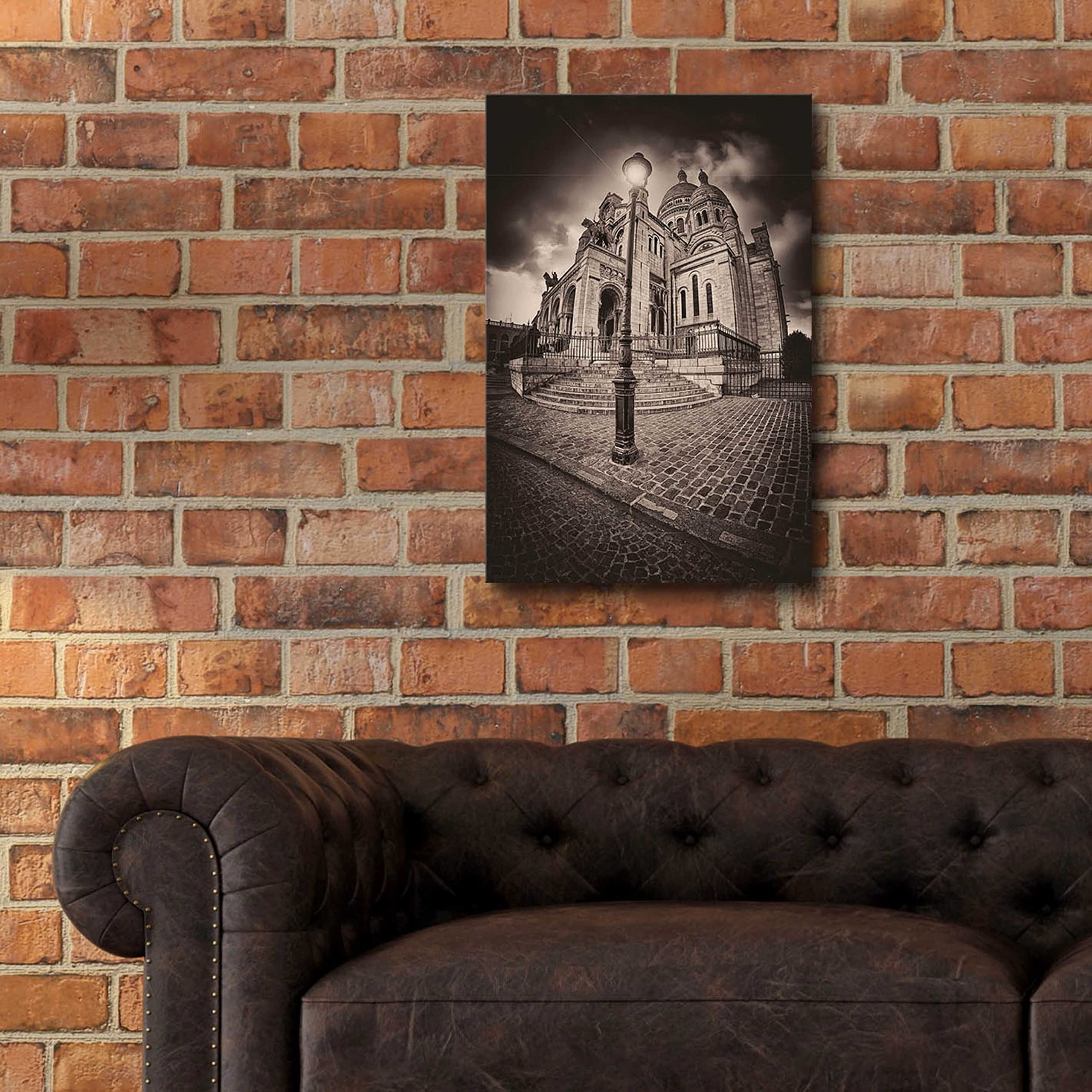 Epic 'Montemartre' Wall Art by Sebastien Lory - 16x24 Inch Modern Acrylic Glass Painting - Perfect for Living Room, Bedroom & Office Decor