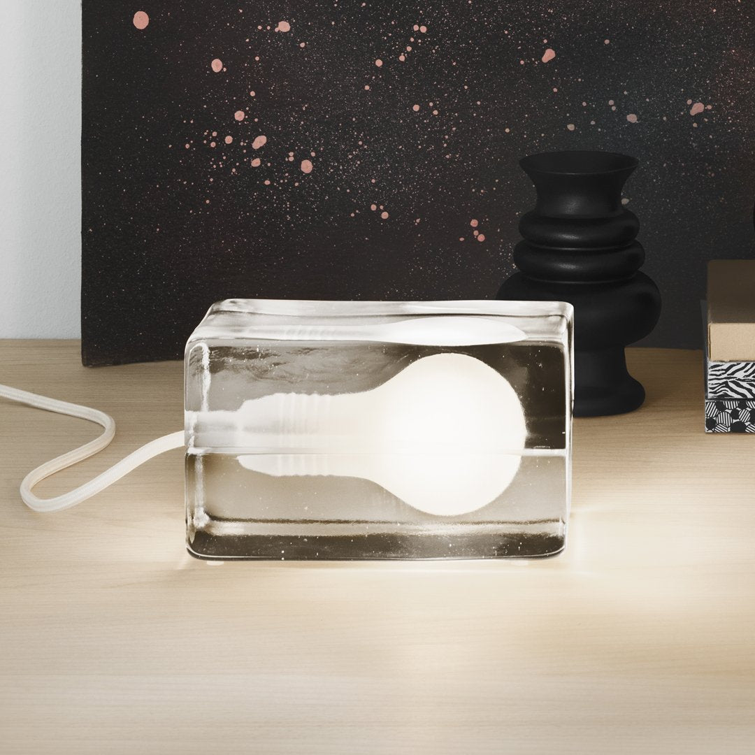 Koskinen Block Lamp - Modern Wall Lamps for Home & Office | Scandinavian Design from Stockholm | Perfect for Living Room, Bedroom & Workspace Lighting