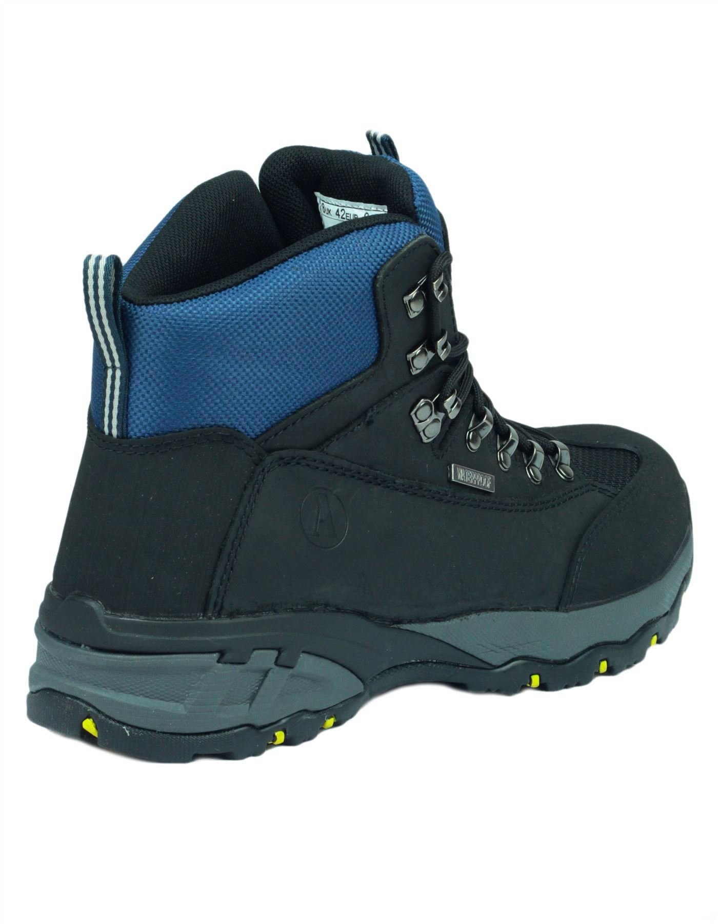 Amblers Steel FS161 Waterproof Work Boots for Men - Safety Toe, Slip Resistant, Black (Size 14.5 US) - Ideal for Construction, Hiking & Outdoor Work