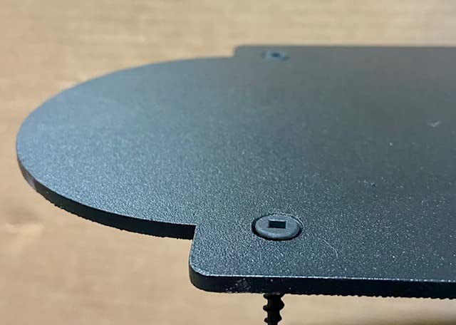 Black Powder Coated Aluminum Door Kick Plate - 26