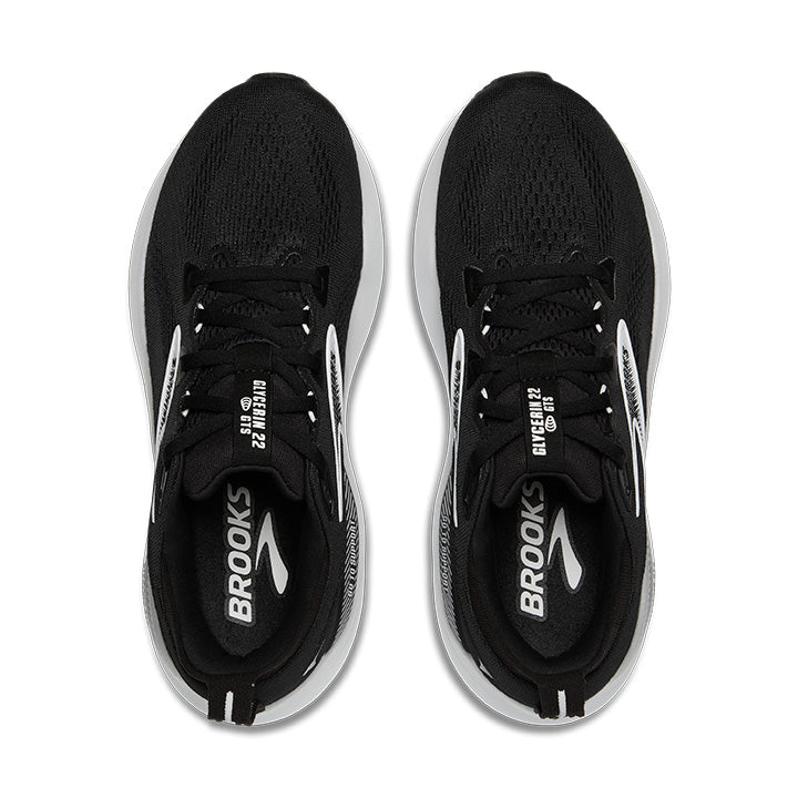 Brooks Glycerin GTS 22 2E Wide Running Shoes for Men - Premium Cushioned Support for Road Running, Jogging & Training