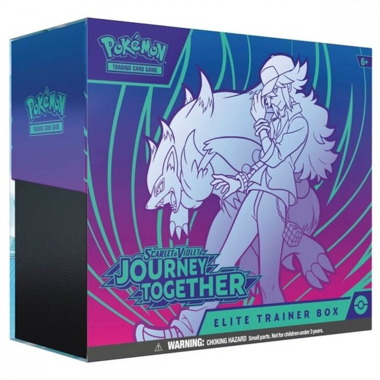 Journey Together Elite Trainer Box - Premium Pokemon TCG Expansion for Collectors & Battles | Perfect for Tournaments & Game Nights