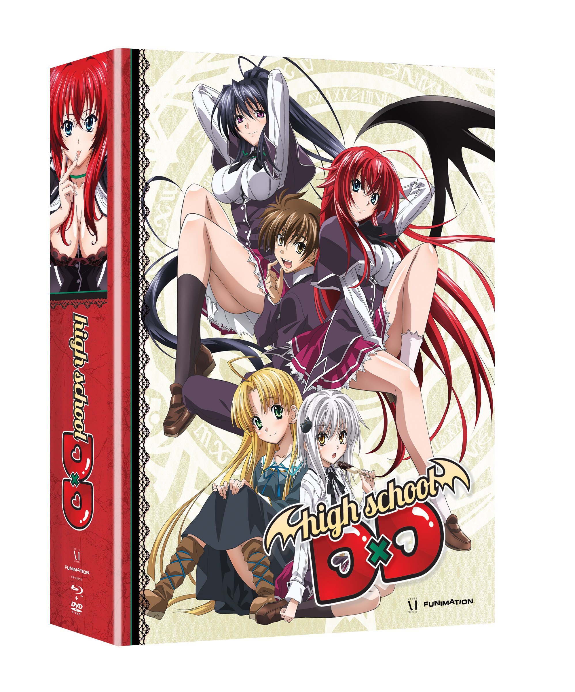 High School DxD: The Complete Series Limited Edition Blu-ray - Anime Collection for Fans & Collectors | Perfect for Binge-Watching & Home Entertainment