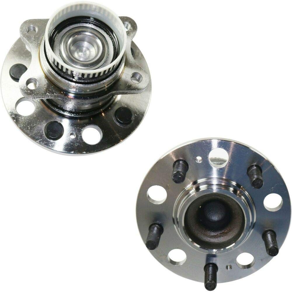 TOTMOX Set of 2 Rear Wheel Hub and Bearing Assembly Replacement for 512437 - Compatible with Various Car Models - Perfect for Smooth Ride and Safe Driving