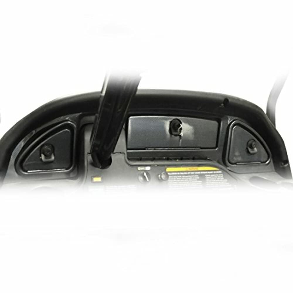 Madjax 2008-Up Carbon Fiber Dash Kit for Club Car Precedent Golf Carts - Upgrade Interior with Premium Carbon Fiber Look | Perfect for Golf Course, Neighborhood Cruising & Custom Golf Cart Builds