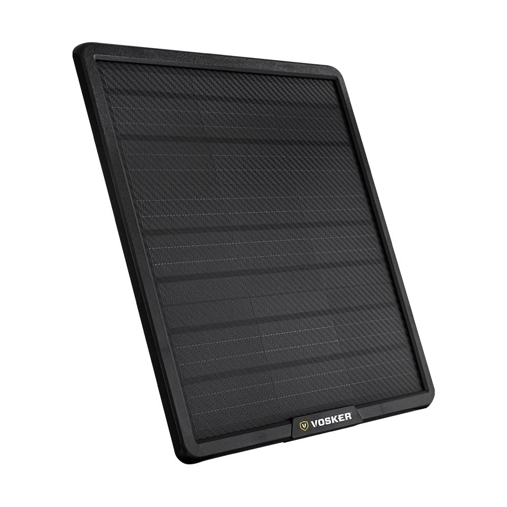 VOSKER 2-in-1 Solar 15,000mAh Wireless Outdoor Power Bank - Universal USB Portable Charger for Smartphones, Tablets, V150/V200/V300 Trail Cameras - Perfect for Camping, Hiking & Emergency Power Backup