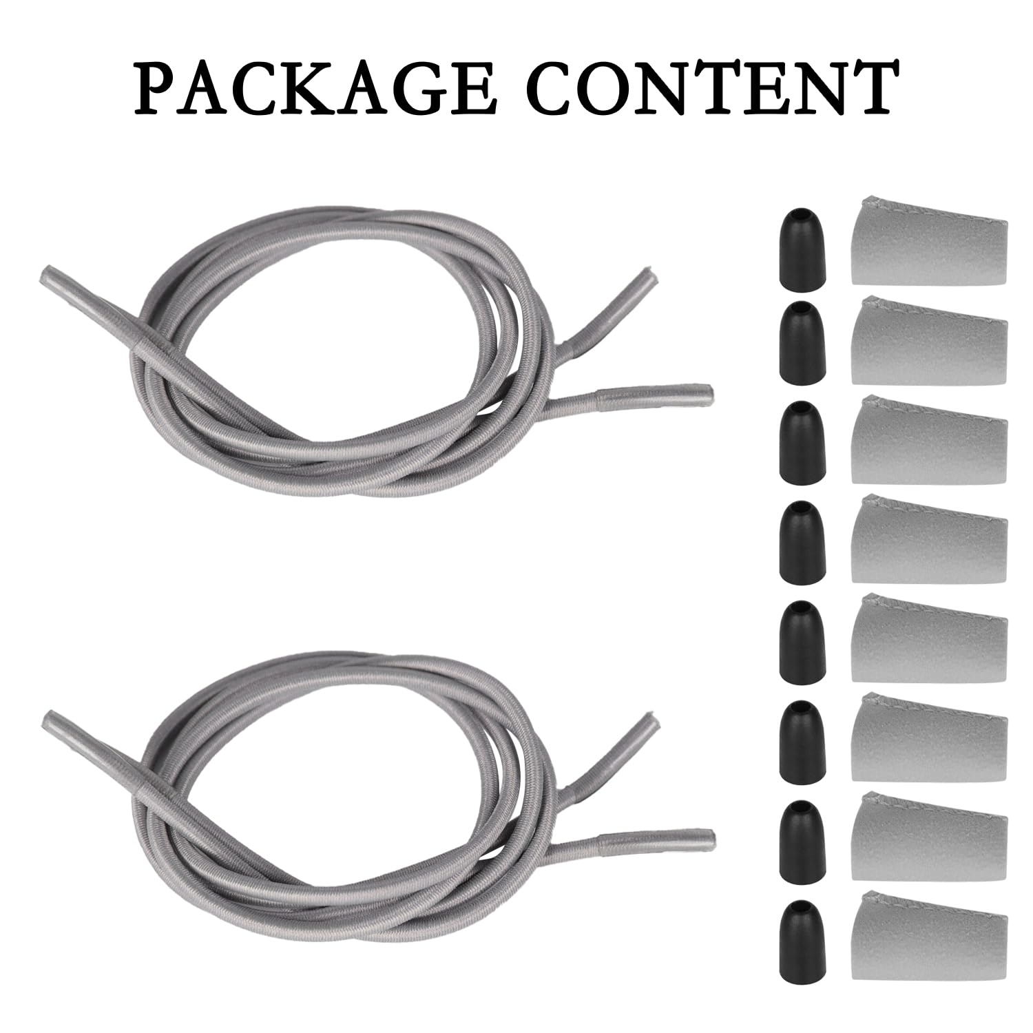 2-Pair Replacement Shoelaces for Hey Dude Shoes - Durable & Stylish Shoe Strings - Perfect for Casual Wear, Walking & Everyday Comfort