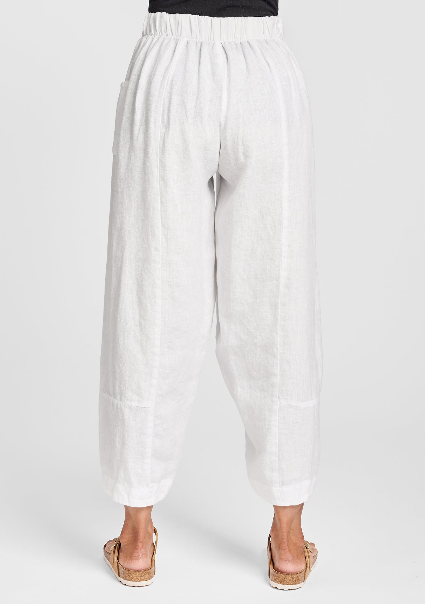 Seamly Linen Pants for Women - Breathable Comfort Pants for Summer, Travel & Casual Wear - Final Sale