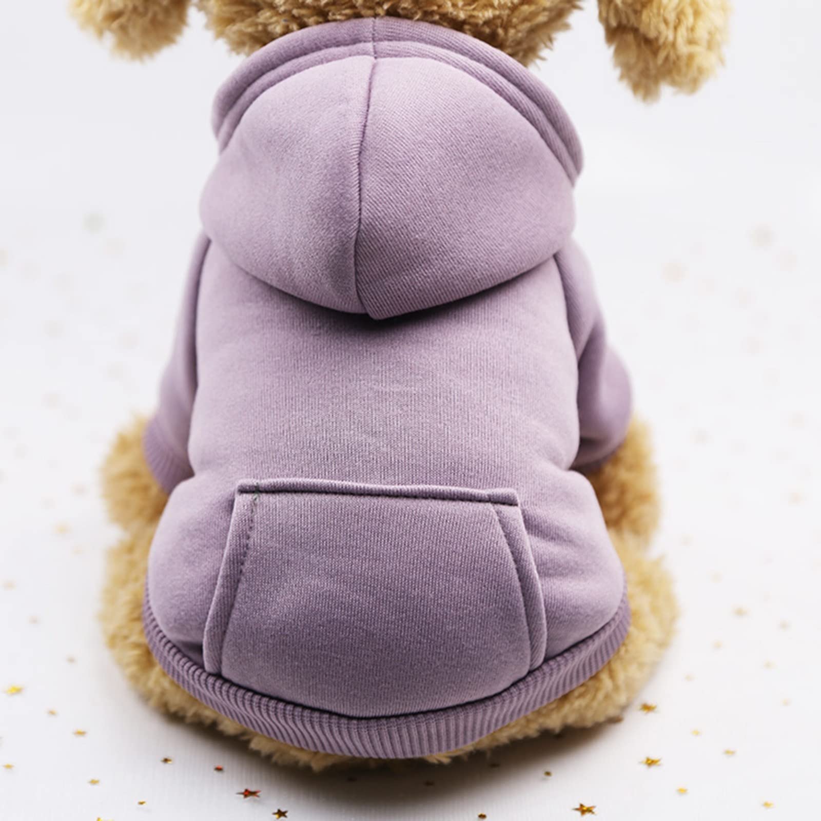 Winter Dog Coats & Sweatshirts for Small Dogs - Warm Hoodie for Chihuahua, French Bulldog & Other Small Breeds | Perfect for Outdoor Walks & Cold Weather Protection