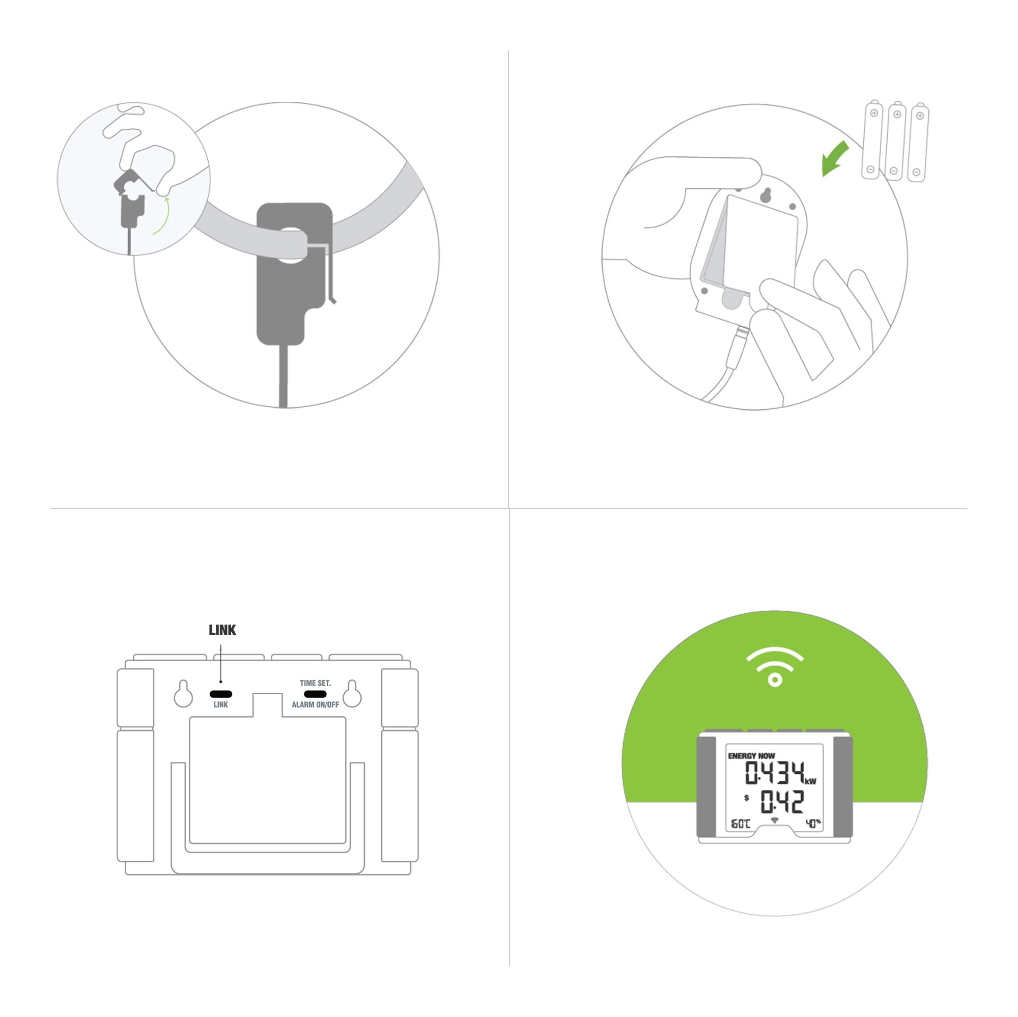 Efergy Elite 4.0 Wireless Home Energy Monitor - Track Real-Time Electricity Usage for Appliances & Save on Power Bills | Perfect for Smart Homes & Energy Efficiency Monitoring