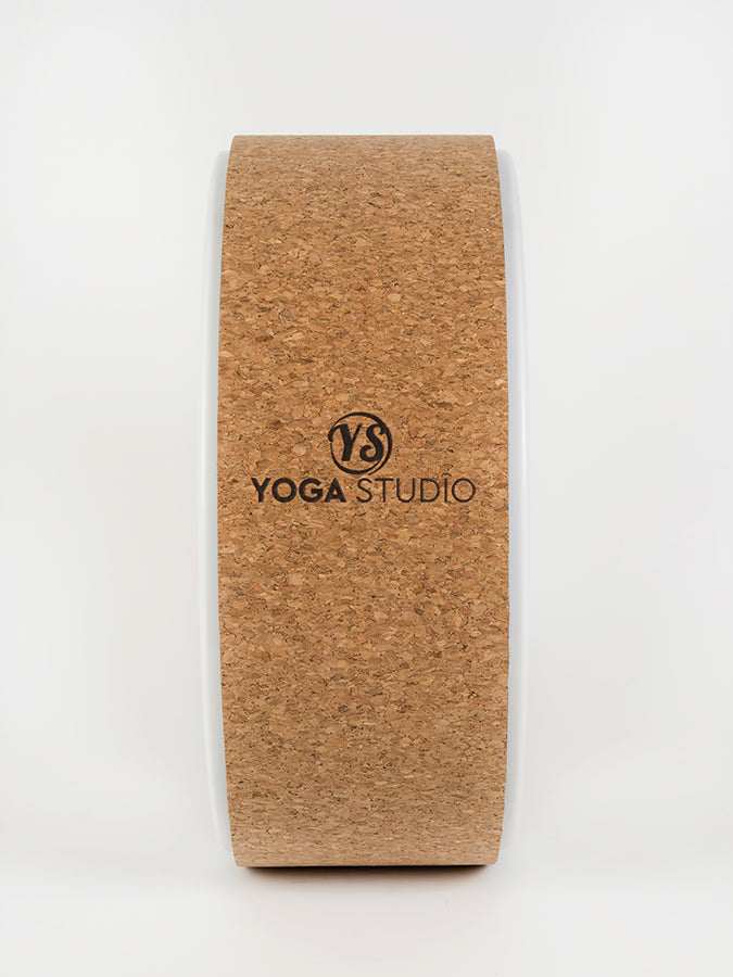 Premium Cork Yoga Wheel for Back Stretching & Flexibility - Eco-Friendly Yoga Prop for Home & Studio Workouts - Perfect for Yoga, Pilates & Mobility Training