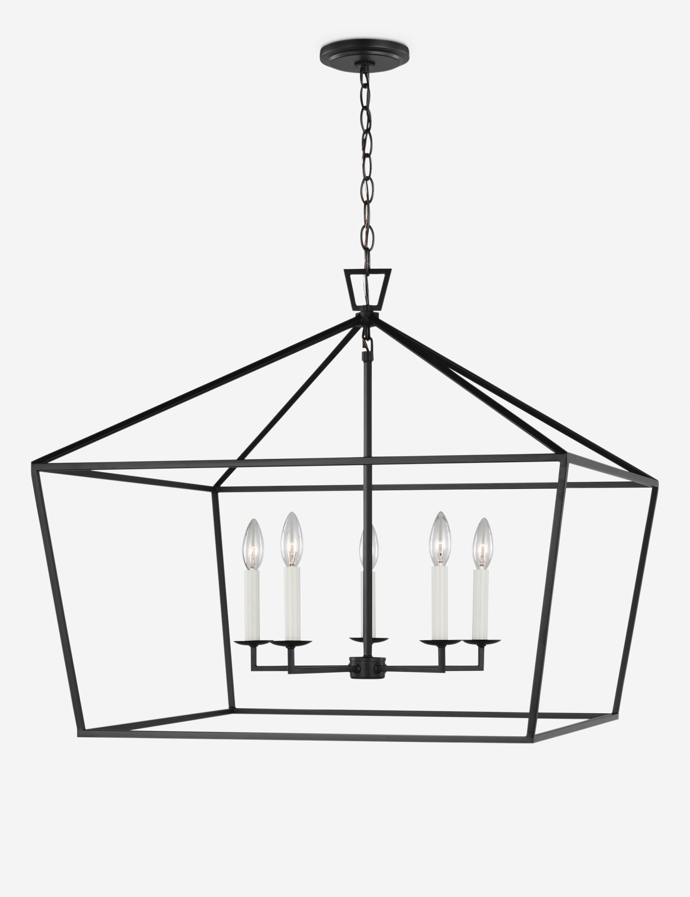 Gala Wide Pendant Light - Modern Farmhouse Ceiling Lighting Fixture for Kitchen Island, Dining Room & Living Room Decor