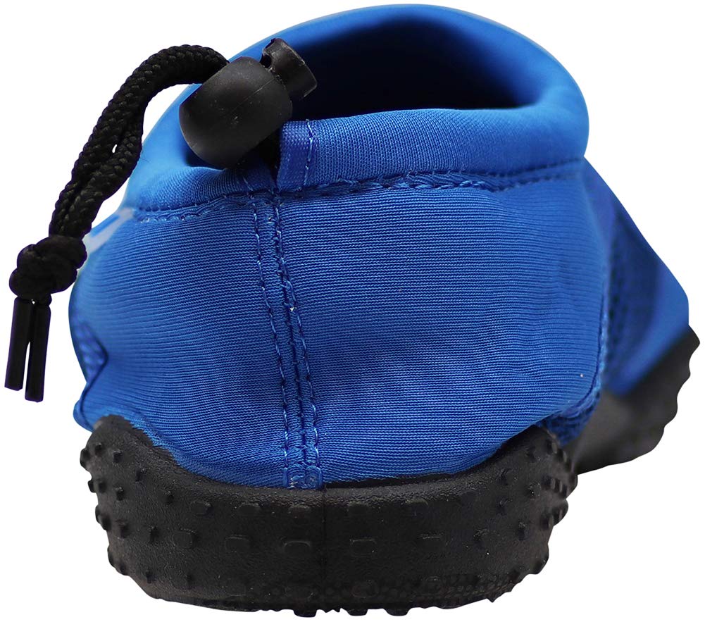 NORTY Wave Aqua Sock Water Shoes for Men - Quick-Dry Swim Beach Shoes with Drainage Holes - Lightweight Water Socks for Swimming, Surfing, Kayaking & Beach Activities