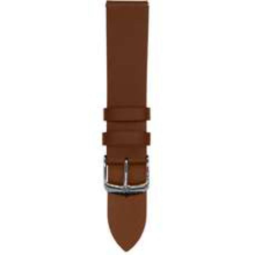 Aries Gold Brown Leather Strap AG L0036 22 - Premium Genuine Leather Watch Band for Men & Women, Fashionable & Durable Accessory for Casual, Business & Outdoor Activities