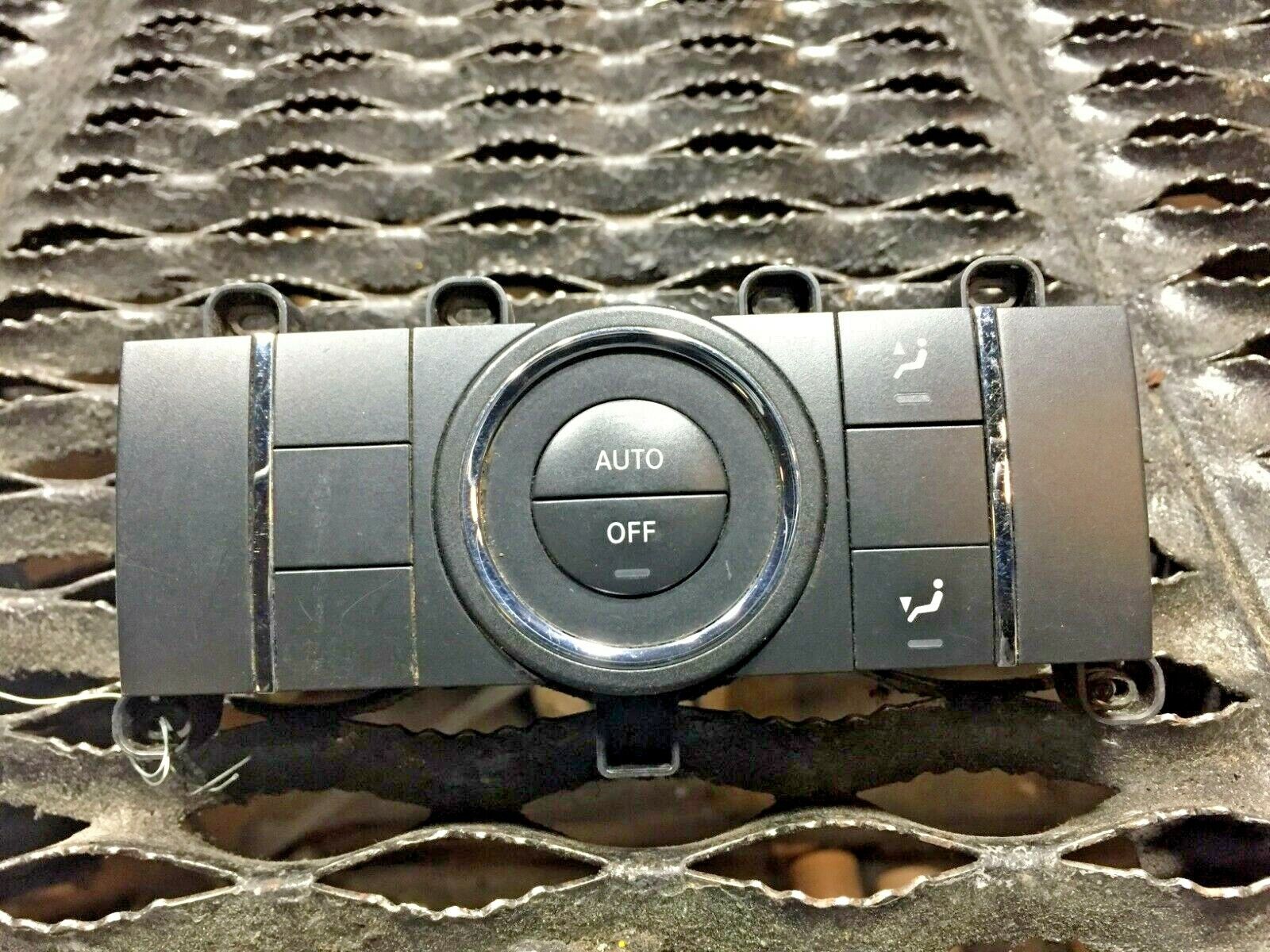 06-11 Mercedes ML350 Rear Climate Control Seat Switch OEM #35 62k - Genuine Replacement Part for Comfortable Cabin Temperature Control