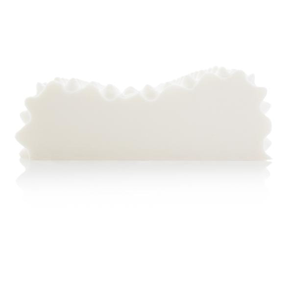 Malouf Convoluted Contour Latex Pillow for Neck Pain Relief - Orthopedic Support for Side, Back & Stomach Sleepers - Perfect for Home, Travel & Office Use