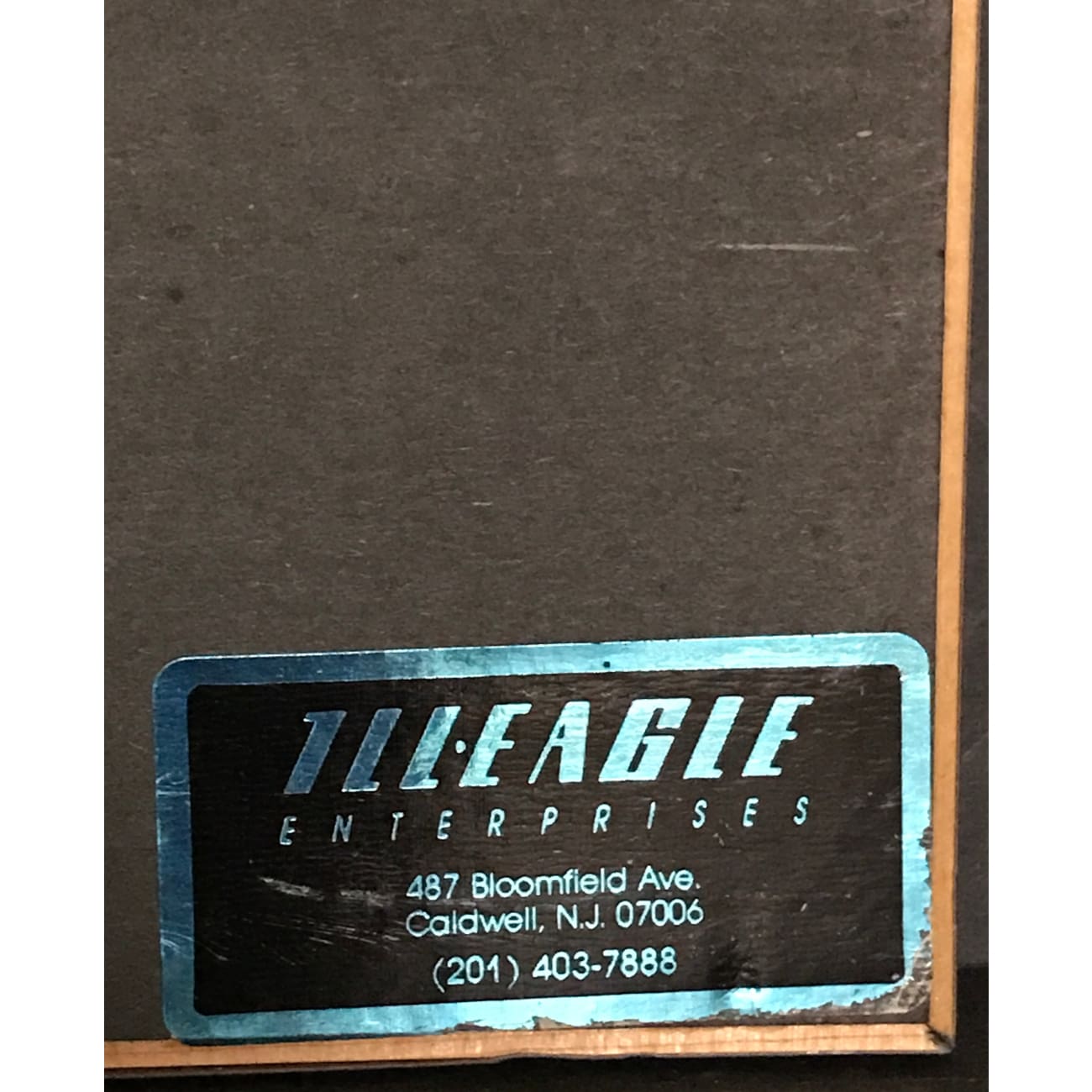 Cinderella Heartbreak Station RIAA Platinum Album Award - Vintage Rock Music Collectible for Fans & Display