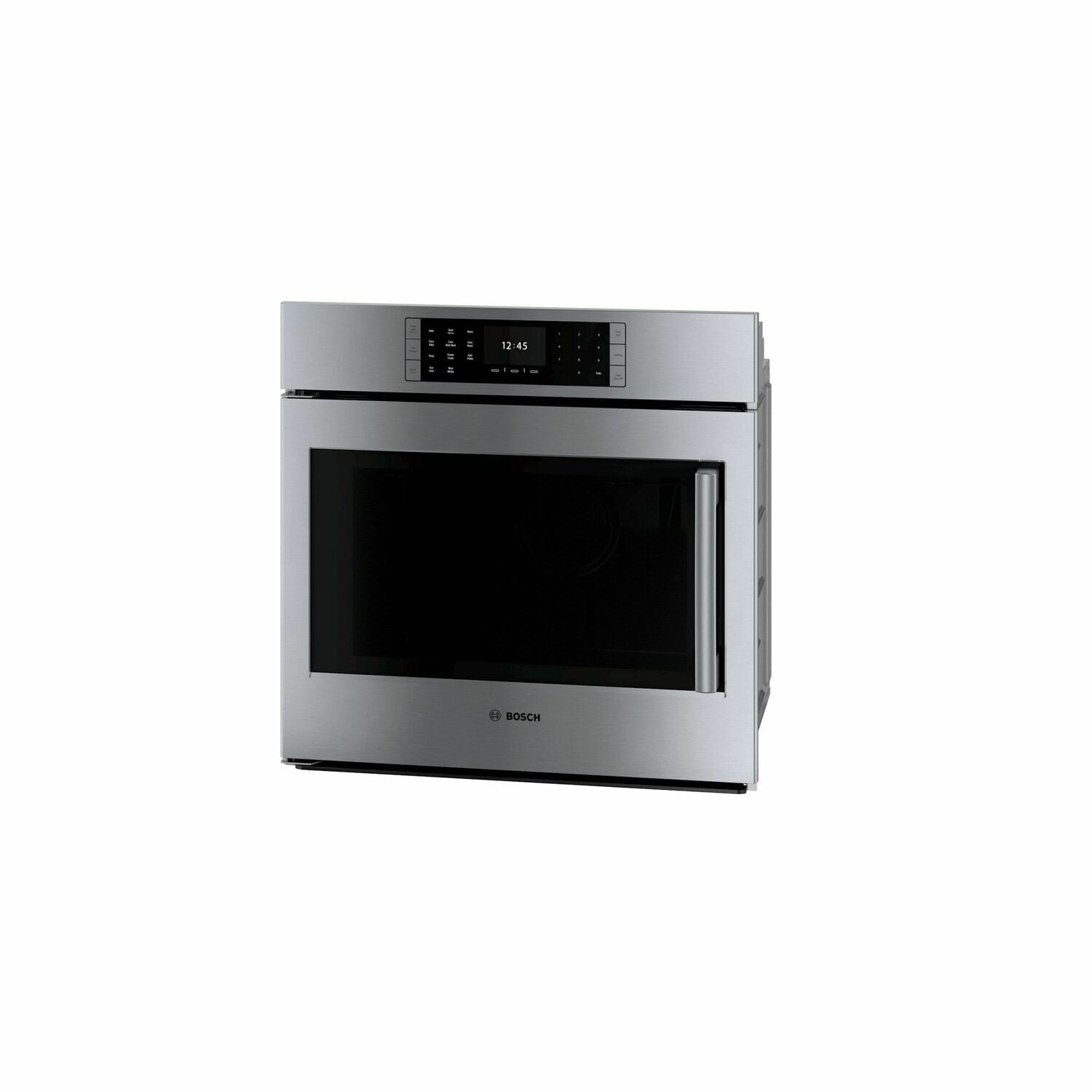 Bosch HBLP451LUC 30-Inch Single Wall Oven - Benchmark Series, Stainless Steel, European Convection, TFT Touch Control, Left Swing Door - Perfect for Modern Kitchens, Baking & Roasting