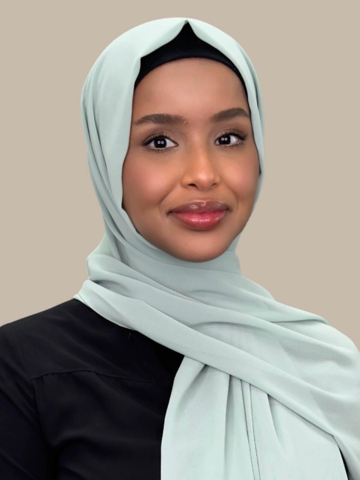 Premium Luxury Chiffon Hijab Scarf - Soft Breathable Muslim Headscarf for Women - Perfect for Daily Wear, Prayer & Special Occasions