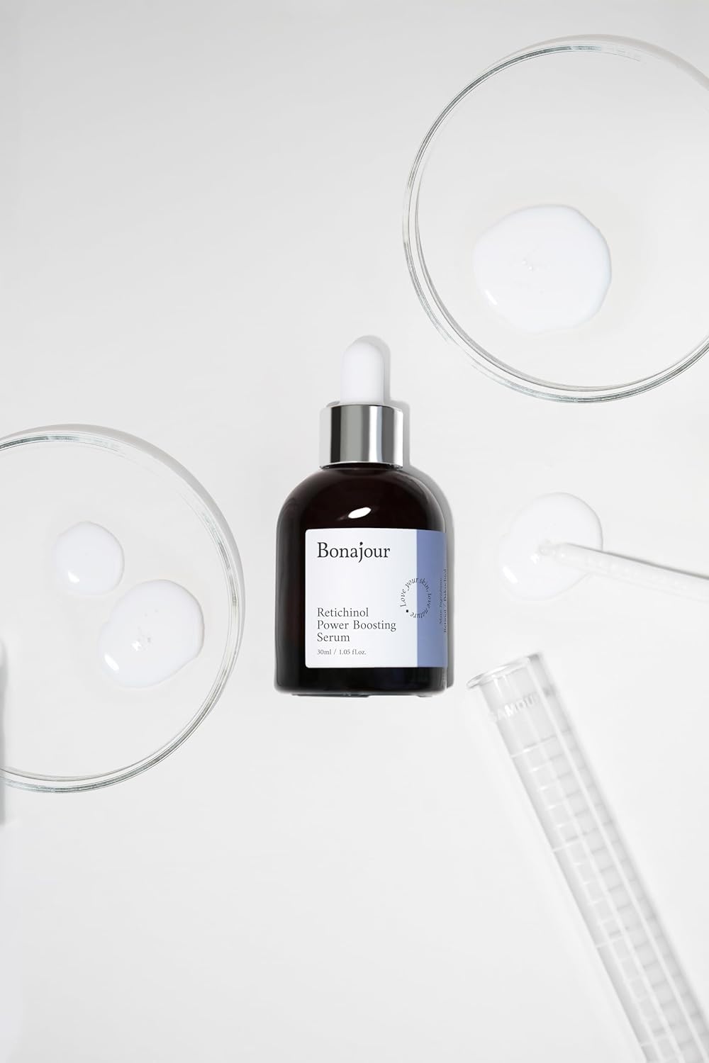 Bonajour Retichinol Power Boosting Serum 30ml - Anti-Aging Face Serum with Retinol & Niacinamide for Wrinkles & Fine Lines - Perfect for Night Skincare Routine & Daily Moisturizing
