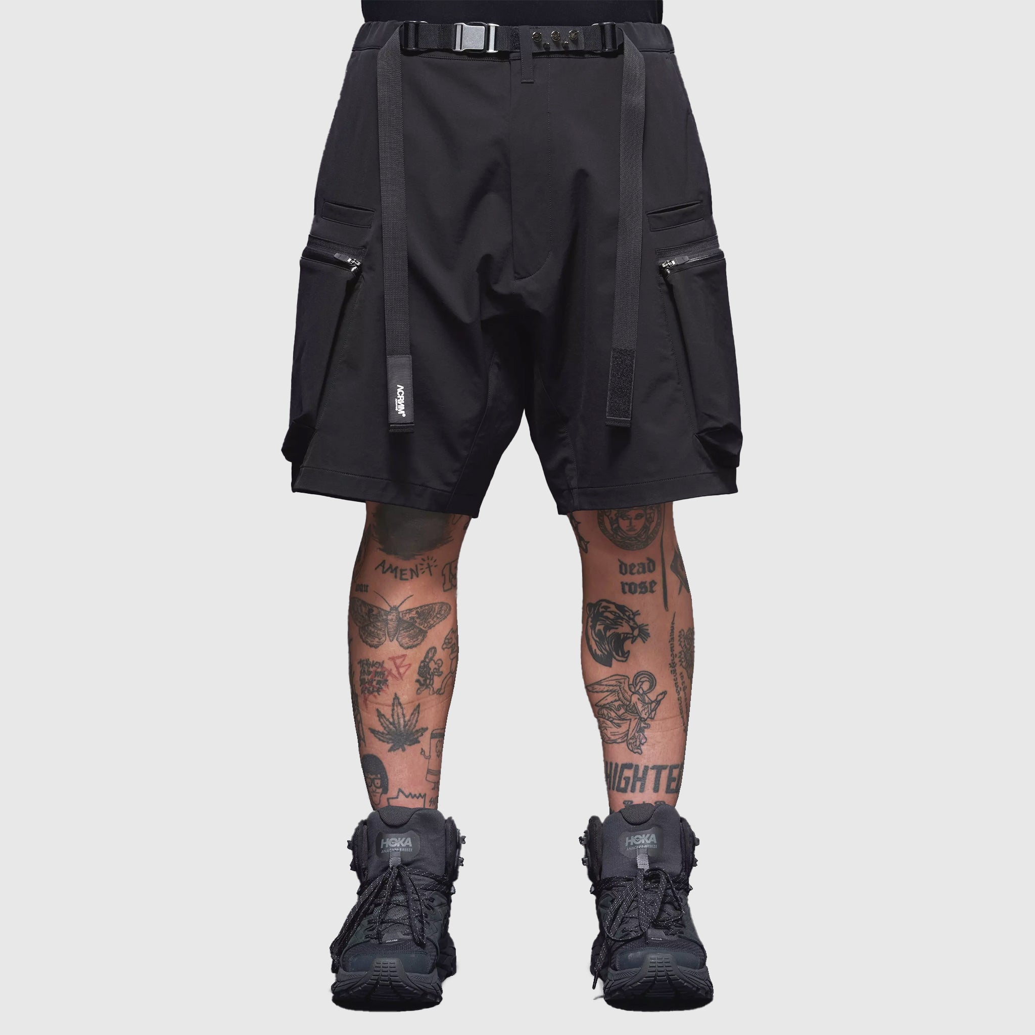 SP57 DS Schoeller Dryskin Cargo Shorts - Lightweight, Water-Resistant Outdoor Pants for Hiking, Camping & Travel