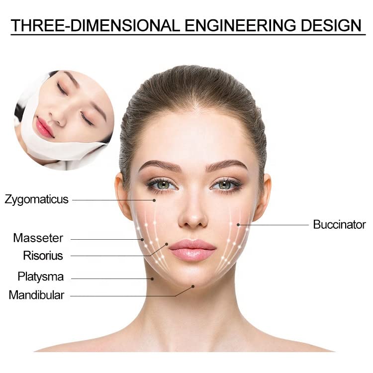 ValueBuy V Line Face Lift Patch Mask - Anti-Aging Skin Care for Face Lifting & Slimming | V Shape Facial Mask for Double Chin Reduction & Jawline Contouring | Perfect for Daily Skincare Routine & Special Occasion Makeup Prep