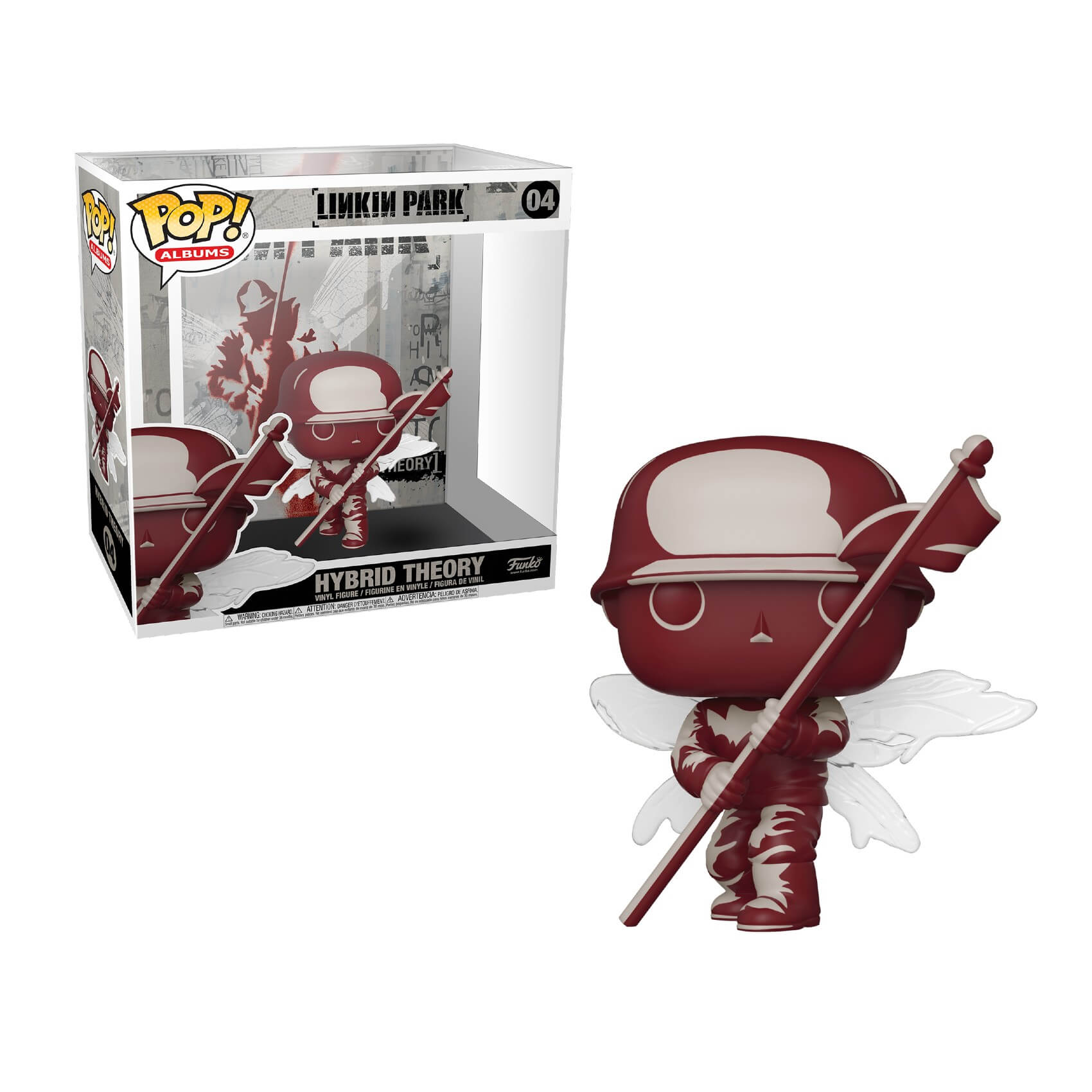 Funko Pop! ALBUMS Linkin Park: Hybrid Theory #04 Collectible Vinyl Figure - Perfect for Music Fans & Rock Memorabilia Collectors