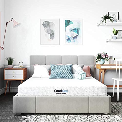 6 Inch Medium Firm Memory Foam Mattress - Full Size Cooling Gel Mattress with Pressure Relief, CertiPUR-US Certified | Perfect for Hot Sleepers & Back Pain Relief | Bed in a Box for Guest Rooms & Dorm