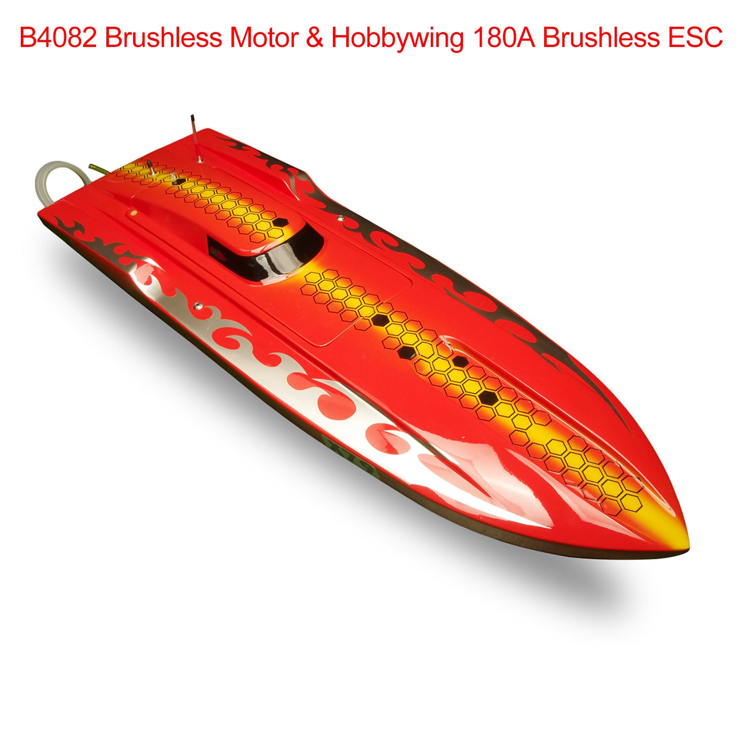 DTRC X79 High Speed RC Racing Boat - Fiber Glass Remote Control Watercraft with 4082 Brushless Motor, 180A ESC & Servo Cooling System | Perfect for Pool, Lake & Ocean Racing | Durable RC Model for Adults & Kids