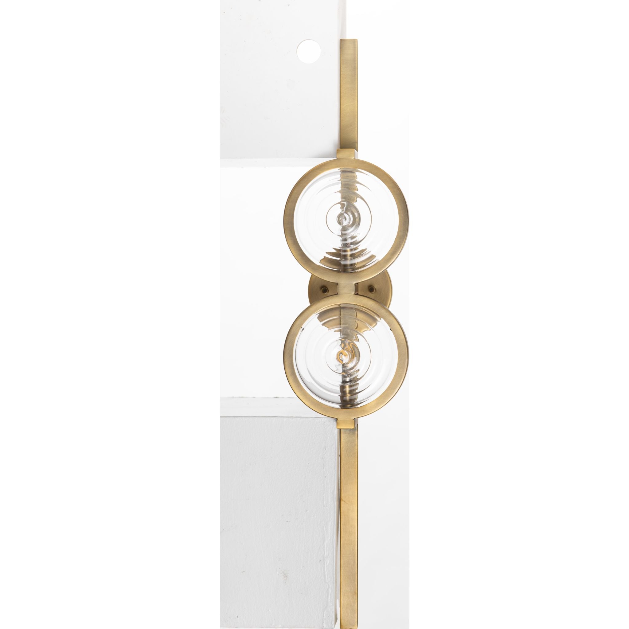 Albany Wall Sconce Light Fixture - 10 x 34 Inches Modern Wall Lamp for Living Room, Bedroom, Hallway - Indoor Lighting with Soft Glow for Cozy Ambiance