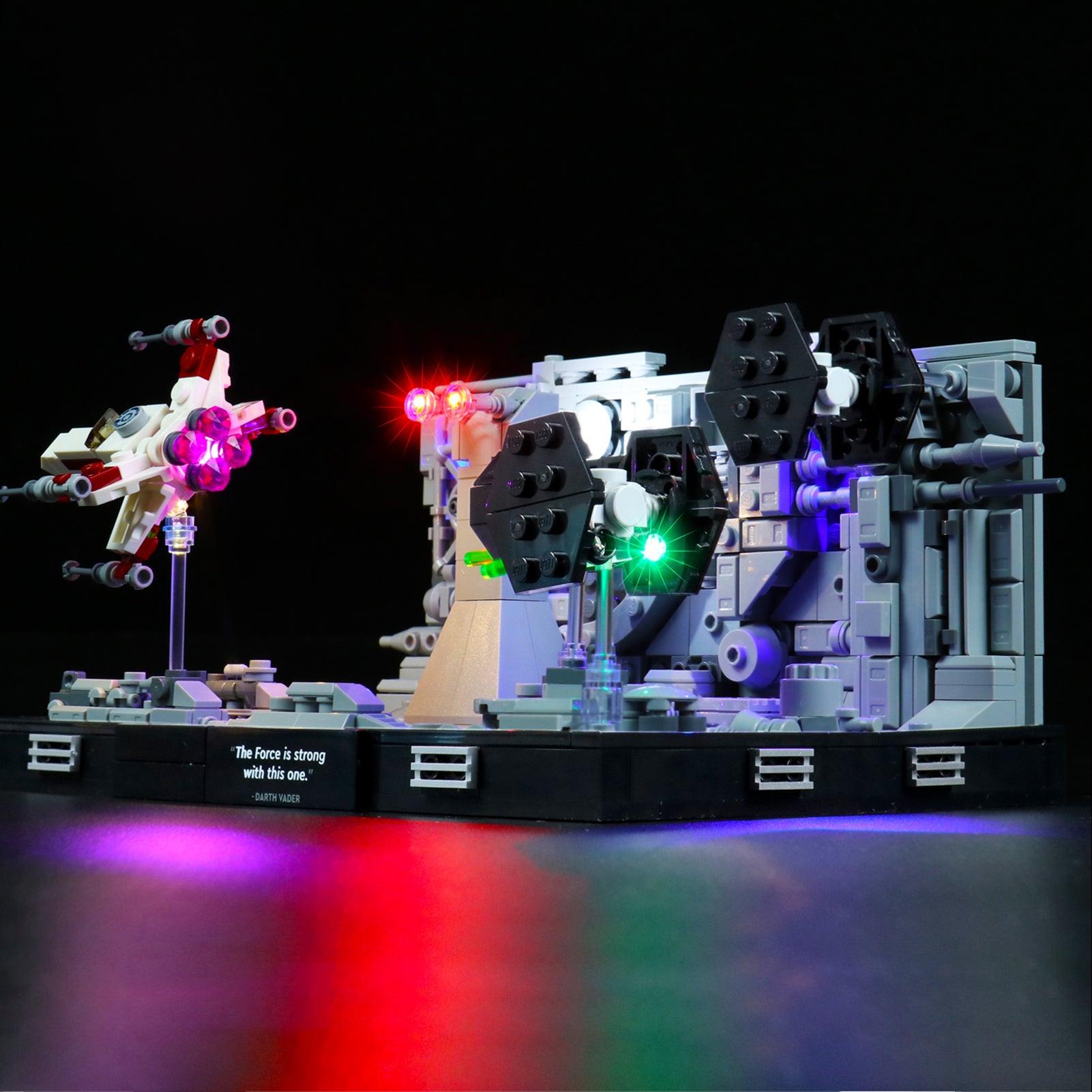 Best Light Kit for Lego Trench Run Diorama Star Wars 75329 - Enhance Your Star Wars Display with LED Lighting for Ultimate Collection Showcase