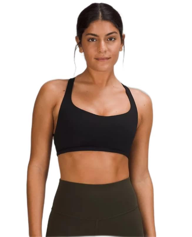 lululemon Free to Be Wild Strappy Sports Bra - High Support Workout Top for Yoga, Running & Gym - Breathable Comfort for Active Women