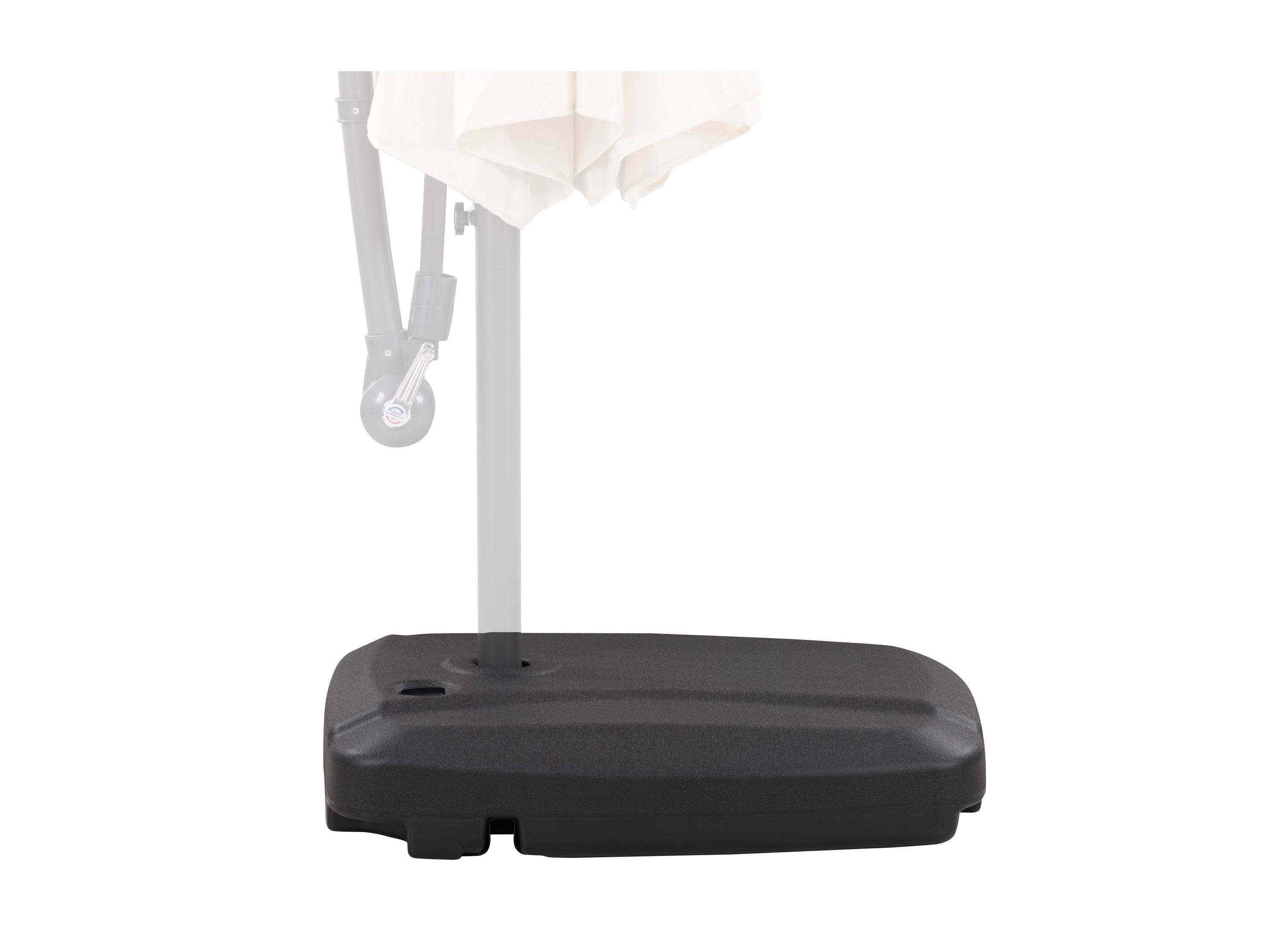 Heavy Duty Wheeled Umbrella Base - Portable Outdoor Patio Umbrella Stand for Garden, Poolside & Deck - Durable & Easy to Move