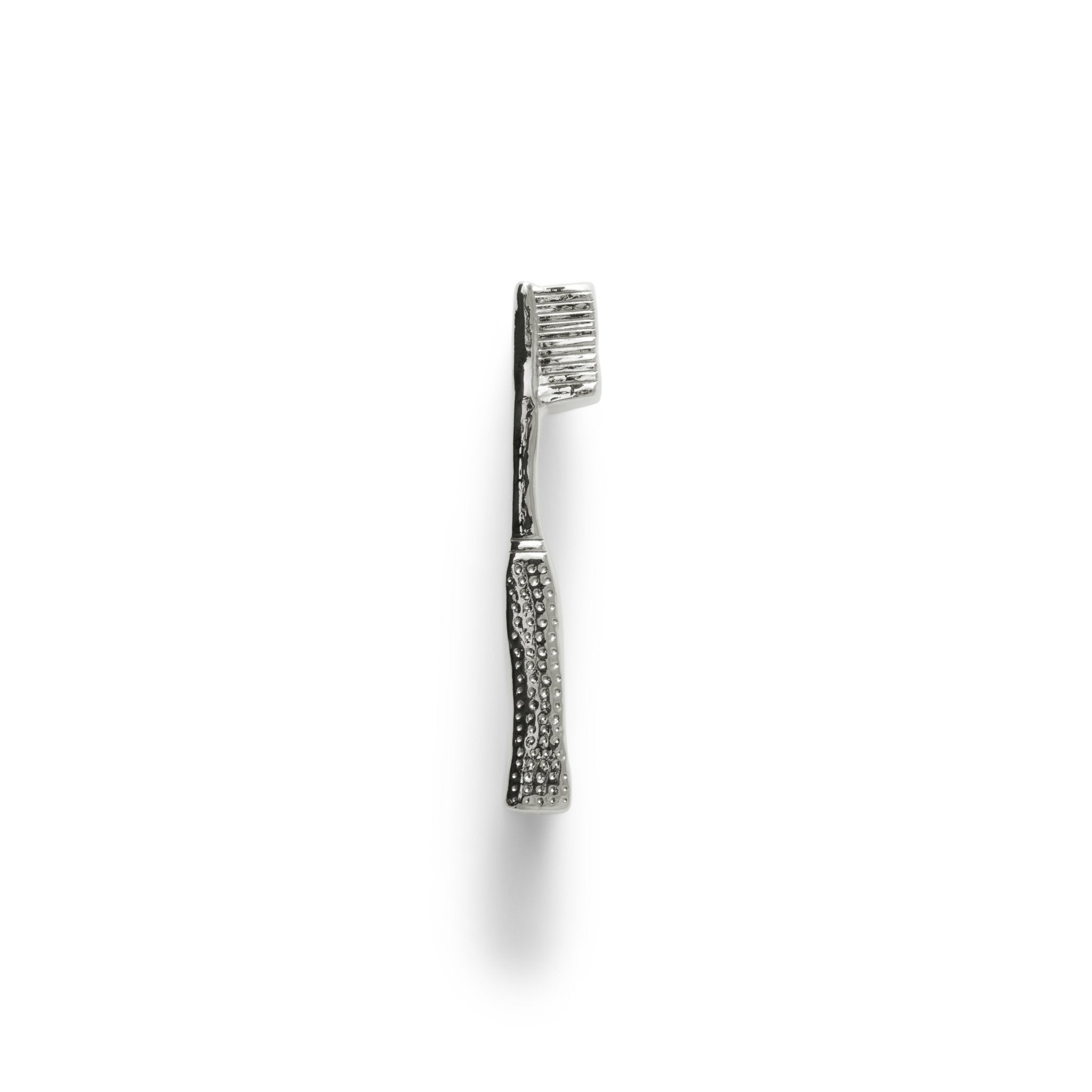 Stainless Steel Toothbrush Handle Hardware Pull - Cabinet Drawer Knob for Bathroom & Kitchen - Perfect for DIY Furniture and Home Renovation Projects