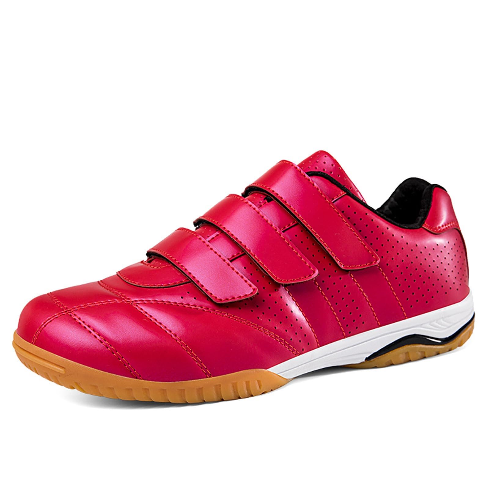 Professional Fencing Shoes for Men & Women - Lightweight Competition & Training Footwear for Fencing Sports (Red, Size 44) - Perfect for Tournaments, Practice & Club Training