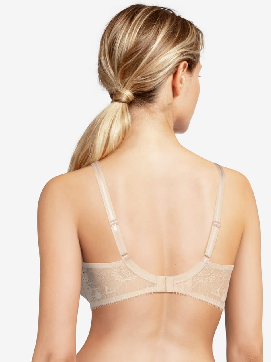 Chantelle Women's Unlined Full Coverage Bra - Nude Blush 32E US | Comfortable Day to Night Wear for Work & Casual Outfits