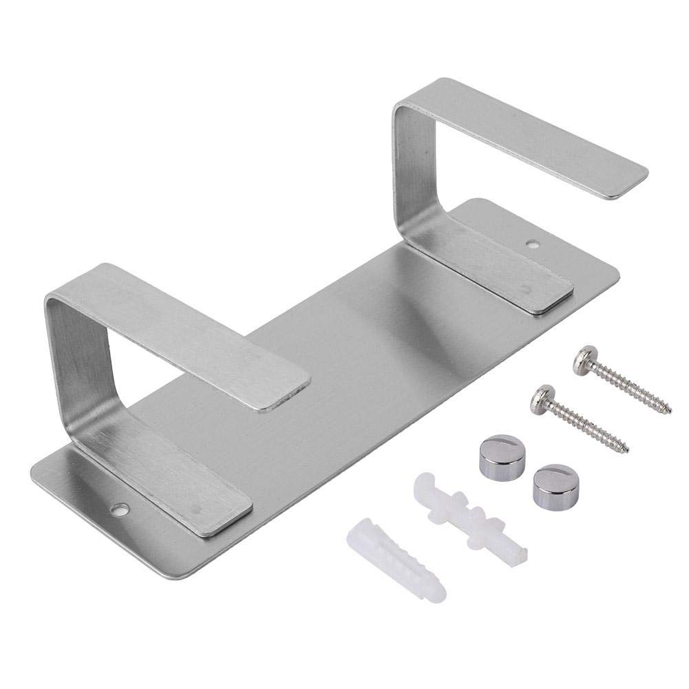 Stainless Steel Knife Block Holder - 6 Slot Knife Organizer Rack for Kitchen Countertop | Secure Storage for Chef Knives, Steak Knives & Kitchen Utensils | Perfect for Home Cooks & Professional Chefs