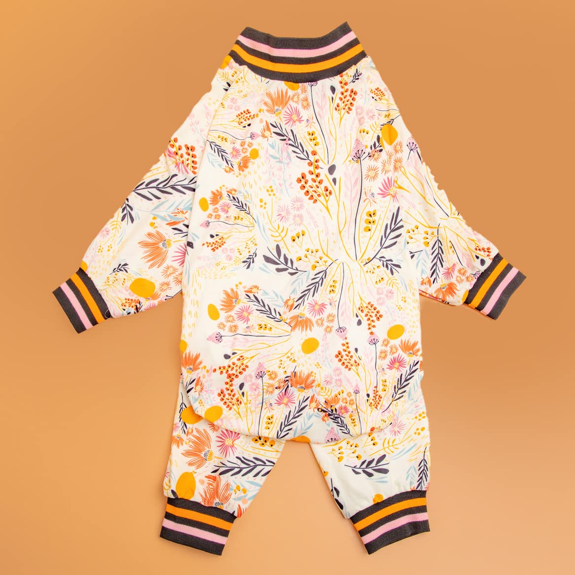 LovinPet Large Dog Onesie Pajamas - Anxiety Relief & Post-Surgery Recovery Suit for Dogs | Breathable Stretchy Fabric | XXL Size | Perfect for Morning Walks & Comfortable Home Wear