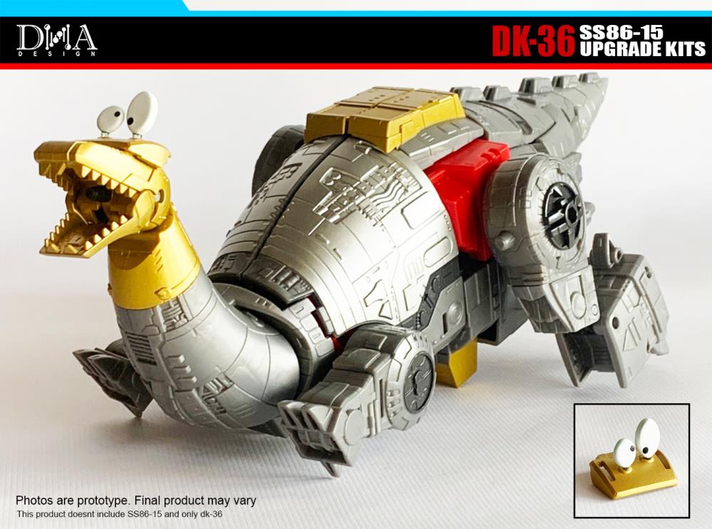 DNA Design DK36 Upgrade Kit for SS86 15 - Transformers Upgrade Parts for Enhanced Play & Display - Perfect for Collectors & Customization Projects