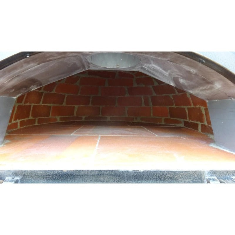 Buena Ventura Sierra Premium Brick Wood Fired Pizza Oven - Outdoor Pizza Maker for Backyard, Patio & Garden Cooking | Authentic Italian Style Pizza Oven for Home Use