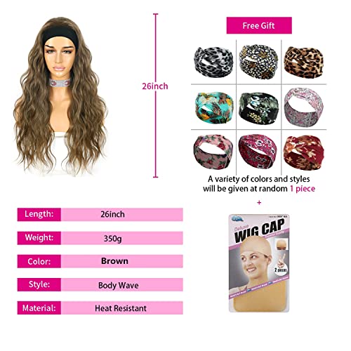Stylish Synthetic Headband Wig for Women - Comfortable & Fashionable Hair Accessory for Cosplay, Daily Wear & Special Occasions