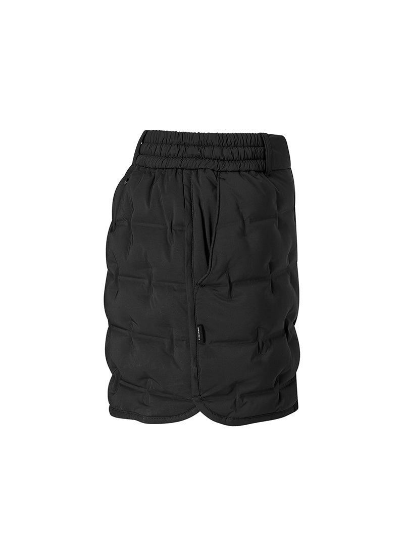 Women's High-Waisted Tube Goose Down Banding Shorts - Warm Winter Thermal Underwear for Skiing, Running & Outdoor Activities