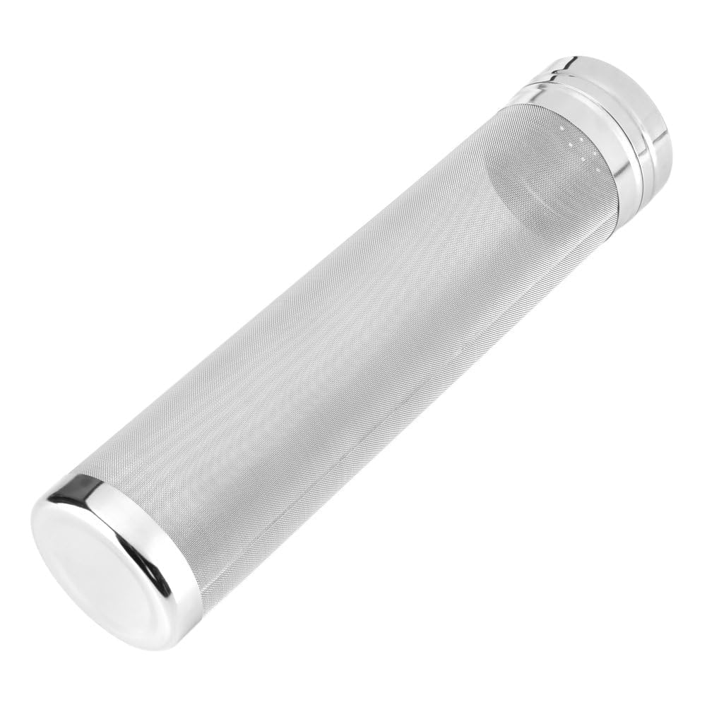 Cyrank 300 Micron Stainless Steel Beer Brewing Mesh Filter - Dry Hopper Filter, Hop Strainer & Brewing Basket for Homebrew Beer Making | Perfect for IPA, Lager, and Craft Beer Brewing