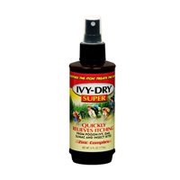 Ivy-Dry Super Itch Spray for Poison Ivy, Oak & Sumac Relief – 6 oz (6-Pack) | Fast-Acting Itch Relief for Outdoor Activities, Camping & Hiking