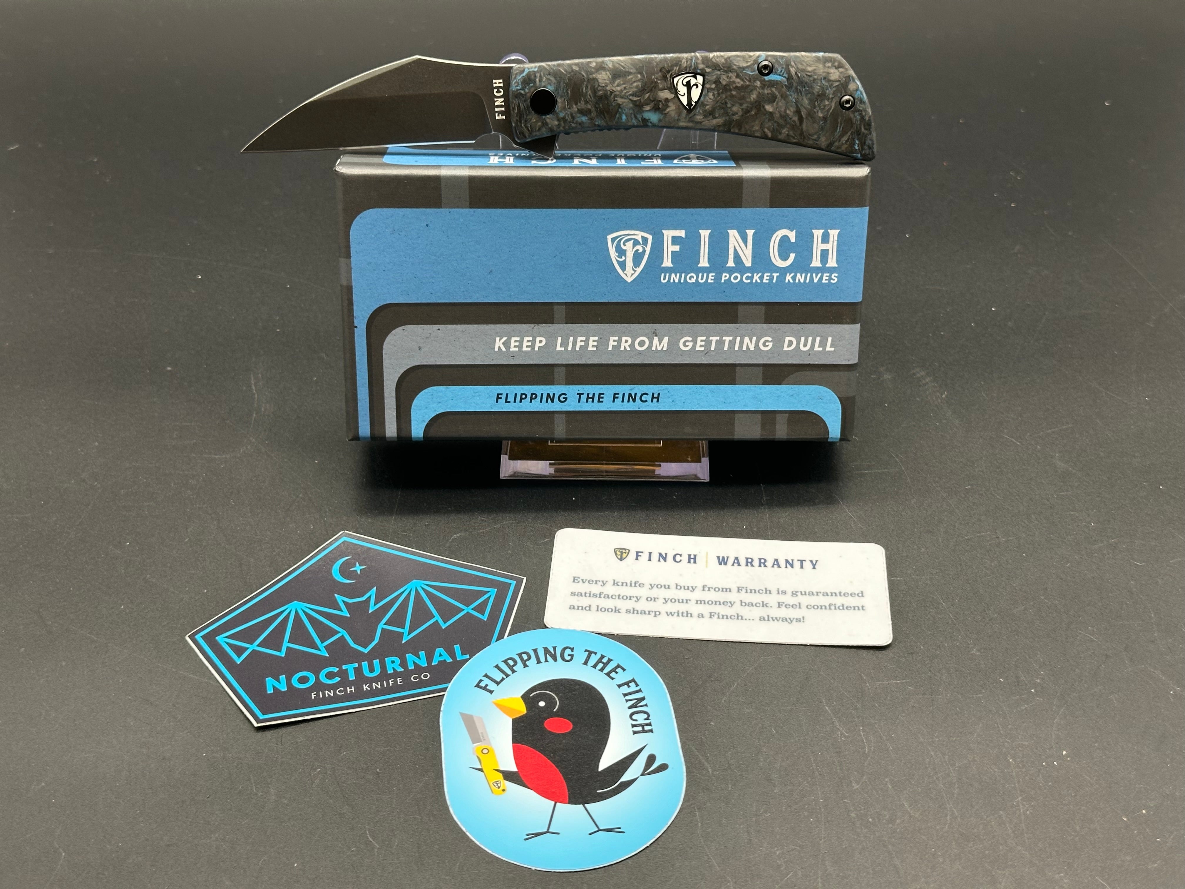 Finch Nocturnal Folding Knife - 2.9