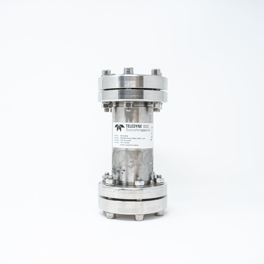 RediSep® Prep C18Aq Column (50mm x 150mm) - HPLC Purification Column for Analytical Chemistry & Pharmaceutical Research | Ideal for Lab Separation, Sample Prep, and Compound Analysis