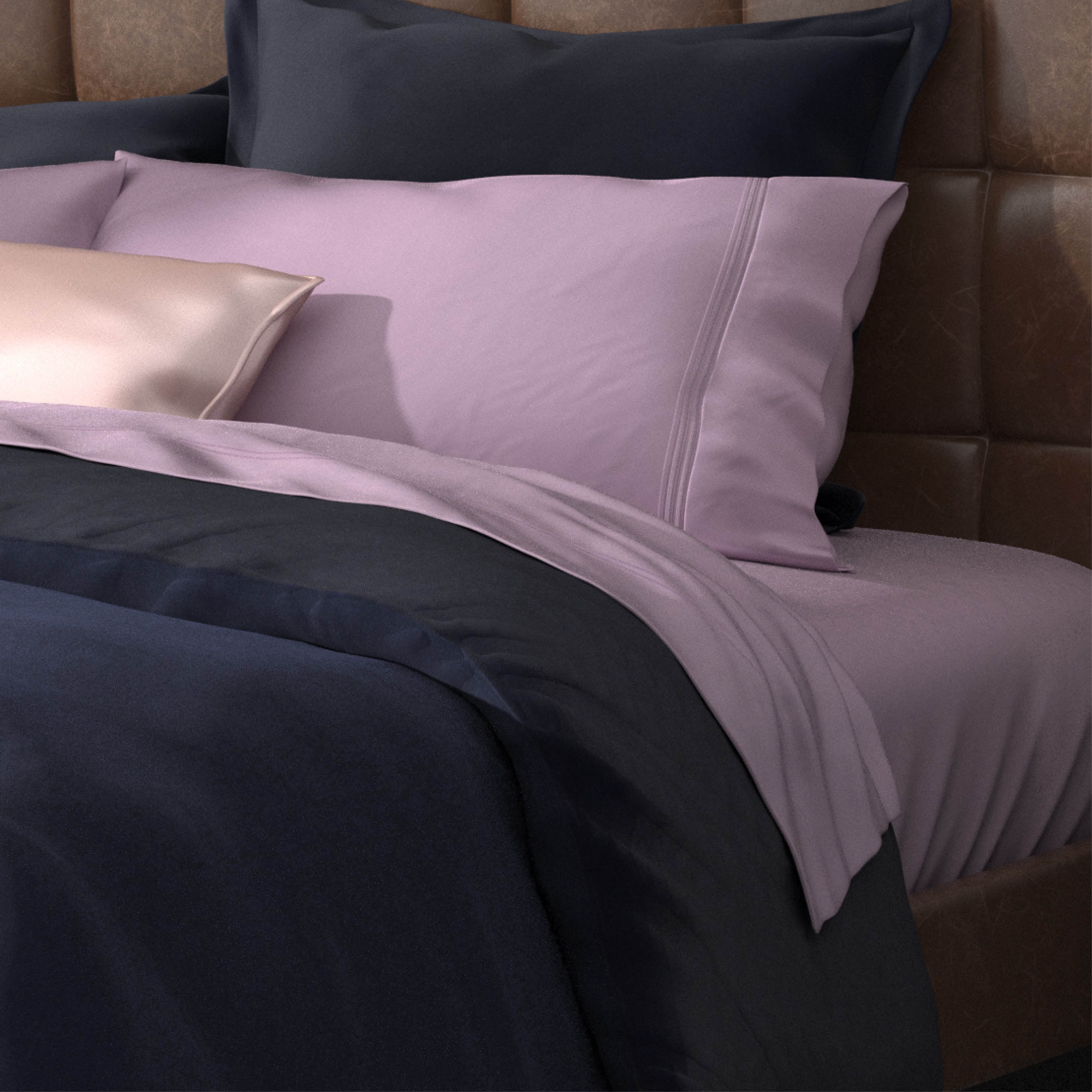 PureCare Premium Bamboo Sheet Set - Soft Breathable Cooling Bed Sheets - Queen Size 4-Piece Set - Eco-Friendly Luxury Bedding for Hot Sleepers & All Seasons Use